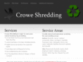 croweshredding.com