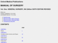 manual-of-surgery.com
