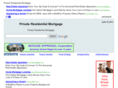privateresidentialmortgage.com