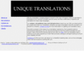 uniquetranslations.com