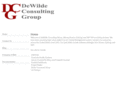 dewildeconsulting.com