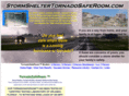 stormsheltertornadosaferoom.com