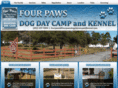 fourpawsdogdaycampandkennel.com