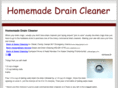 homemadedraincleaner.com