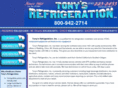 tonysrefrigeration.com