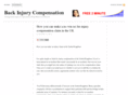 backinjurycompensation.org