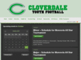 cloverdaleyouthfootball.com