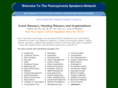 pennsylvaniaspeakersnetwork.com