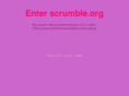 scrumble.org