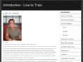 livetotrain.org