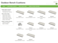 outdoorbenchcushions.com