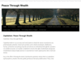 peacethroughwealth.com