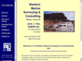 westernmarinesurveying.com