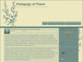 pedagogyofpeace.net
