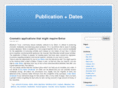 publicationdates.com