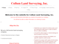 cullumlandsurveying.com