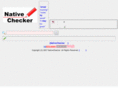 native-checker.com