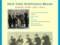 newyorksymphonicbrass.com