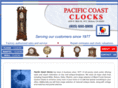 pacificcoastclocks.com