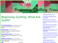 beginningquiltingnow.com