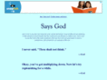saysgod.com