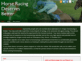 horseracingdeservesbetter.org