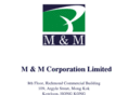 mandmcorporation.com