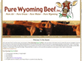 purewyomingbeef.com