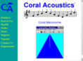 coralacoustics.com