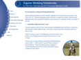 equineworkingnotebooks.com