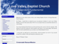 lovevalleybaptist.com