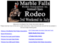 marblefallsrodeo.org