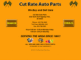 cutrateautoparts.net