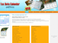 taxdatecalendar.com