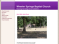 wheelerspringsbaptistchurch.com