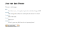 vandenoever.info