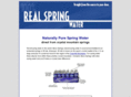 realspringwater.com