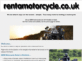 rentamotorcycle.co.uk