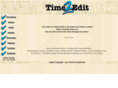 time2edit.com