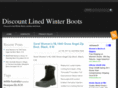 linedwinterboots.com