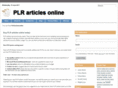 plrarticlesonline.com