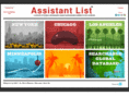 assistantlist.com