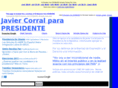 javiercorralparapresidente.org