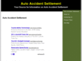 autoaccidentsettlement.org