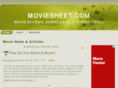 moviesheet.com