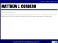 matthewjcordero.com