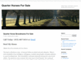 quarterhorsesforsaleca.com