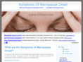 symptomsofmenopauseonset.com