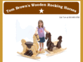 brownswoodenrockinghorses.com