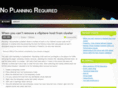 noplanningrequired.com